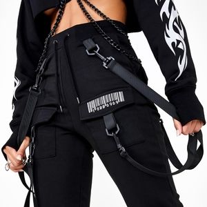 NWT Dollskill Club Exx Digital Blaze Cargo Joggers